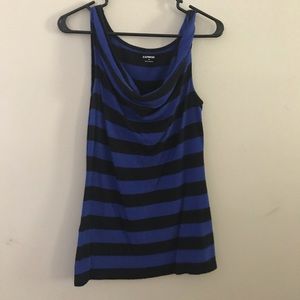 Express striped tank top